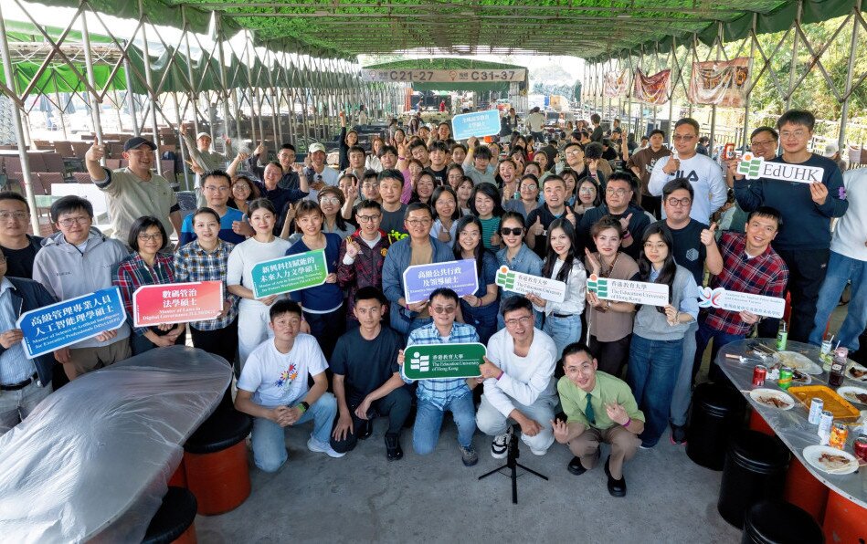 圖片關於學生齊聚學院活動增進彼此情誼